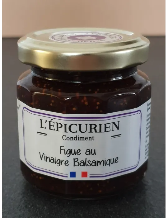 Confit de Figues au Vinaigre Balsamique – 125 g
