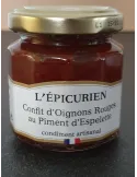 Confit d’Oignons Rouges au Piment d’Espelette – 115 g