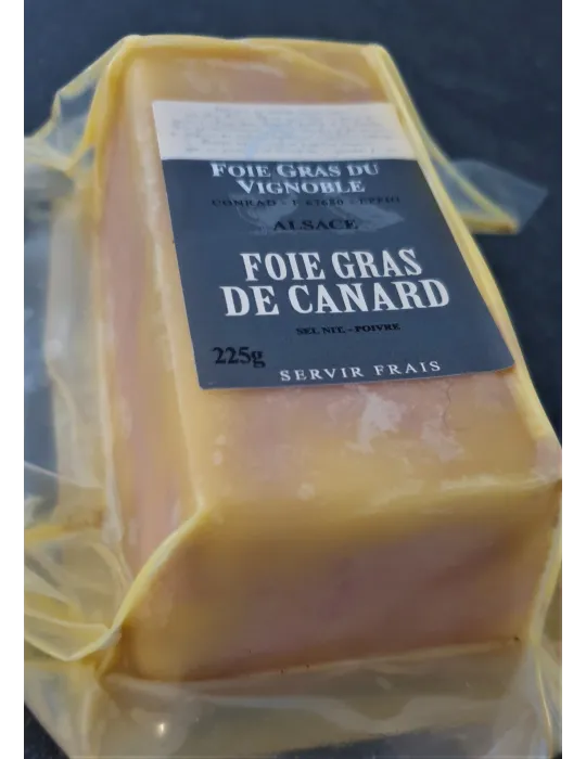 Foie Gras de Canard Frais – forme trapèze petit format en barquette