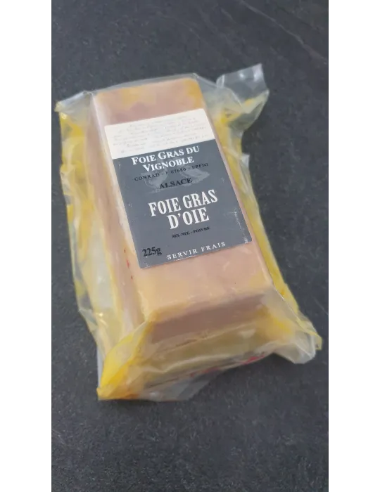 Foie Gras de Canard Frais – forme trapèze petit format en barquette